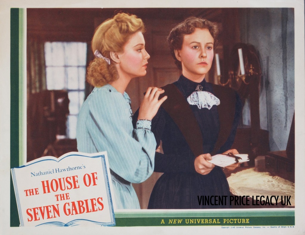 The House of Seven Gables (1940) | Original US Lobby Card