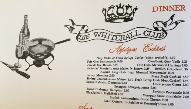 The Whitehall Club, Chicago