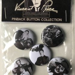 Vincent Price Pinback Button Collection