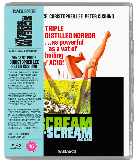 Scream and Scream Again | The HD Blu-ray comparisons of this prime slice of Surrey-ealism