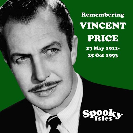 Why did Vincent Price call London his spiritual home?